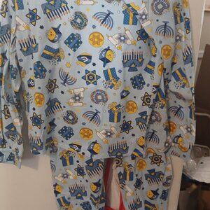Chanukah Pajamas Women's Large New No Tags Fast Ship!